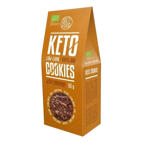 Bio keto cookies with cinnamon