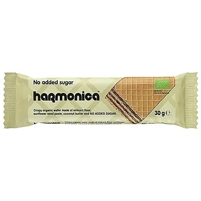 Organic wafer with no added sugar