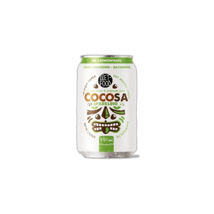Cocosa газирана кокосова вода 330 ml