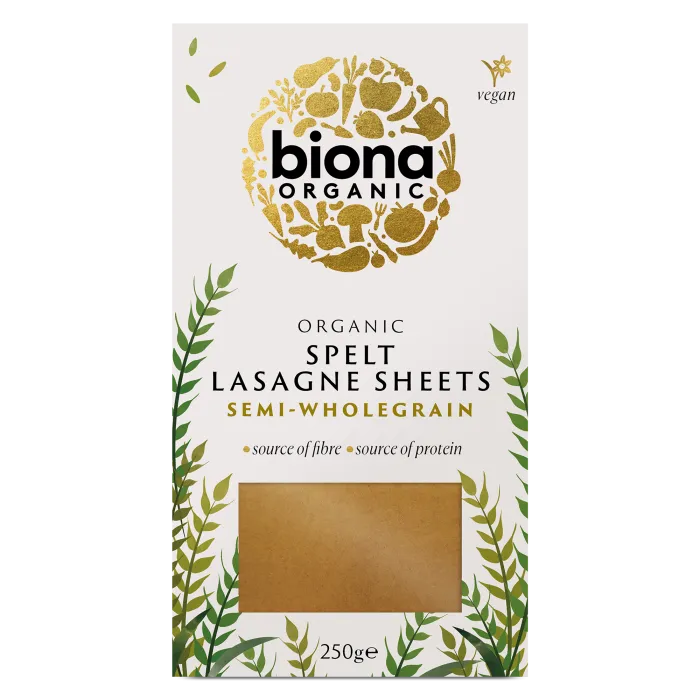 Biona Органски листови за лазања од спелта – полуинтегрални 250 g