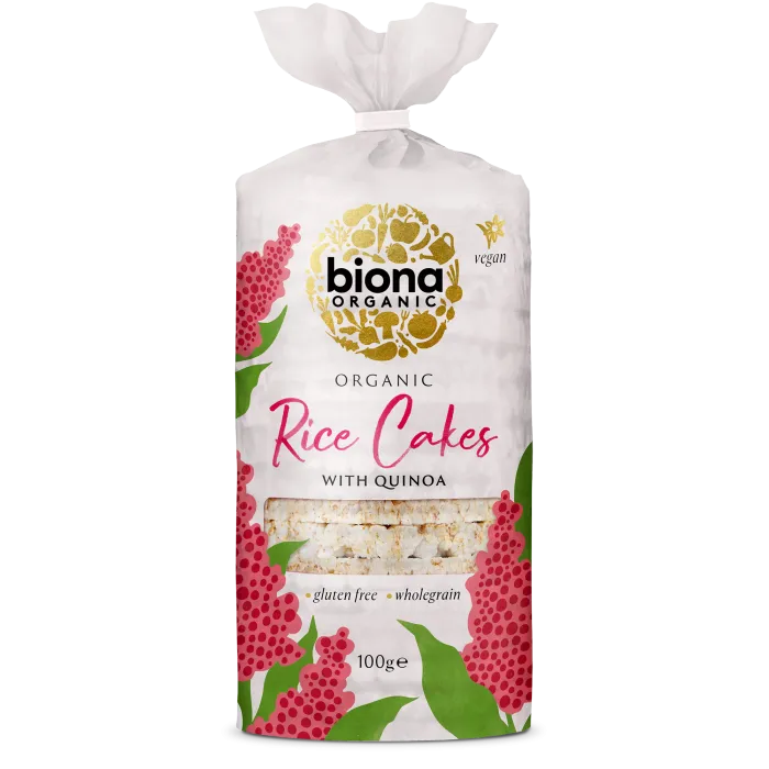 Biona Органски оризови галети со киноа – без глутен 100 g