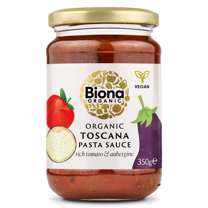 Biona Органски Toscana сос за паста со модар патлиџан 350 g