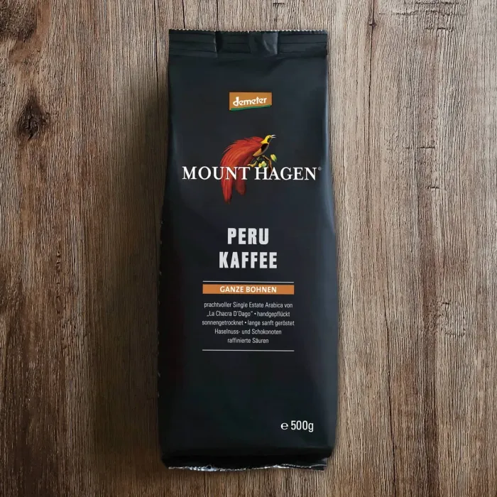 Mount Hagen Demeter Органско кафе Перу во зрно 500 g