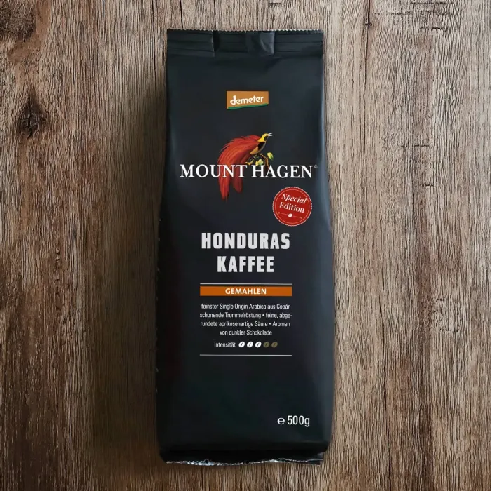 Mount Hagen Demeter Органско мелено кафе Хондурас 500 g