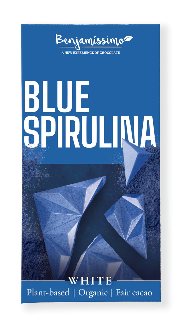 Chocolate blue spirulina