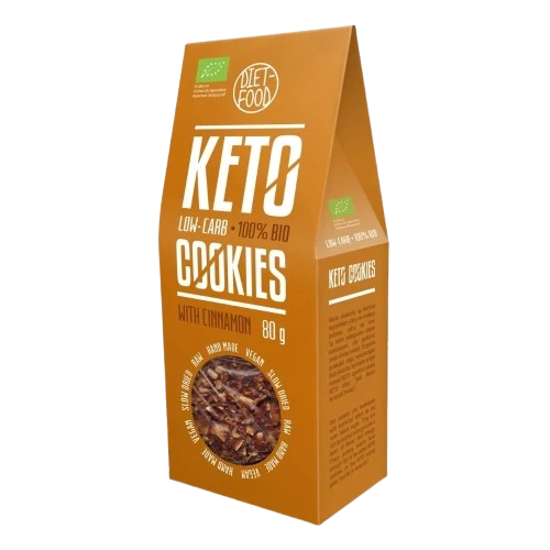 Bio keto cookies with cinnamon