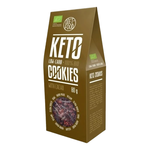 Bio keto cookies with cocoa
